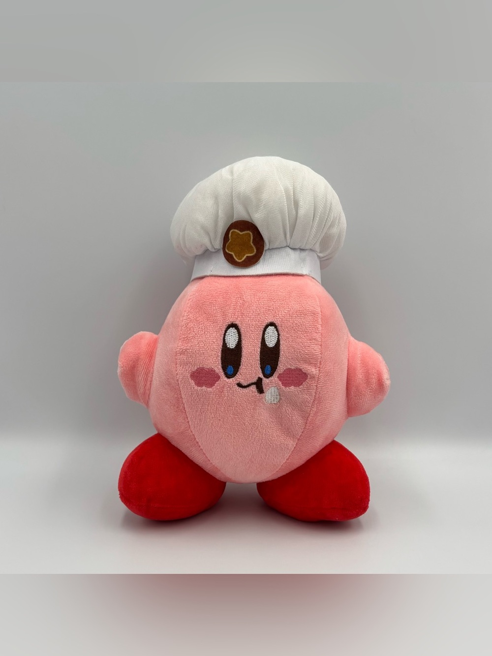 RARE Kirby Cafe Star Kirby Chef Nintendo Plush Stuffed Animal Toy Collectible